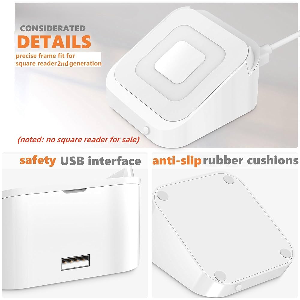 【未使用】SquareReader Dock for Square Reader Amazon.com: Square Dock for Square Reader 2nd Generation